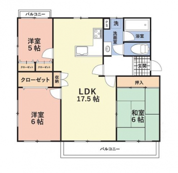 �Ԏ��}�i�̂P�}���V�����j�@3LDK