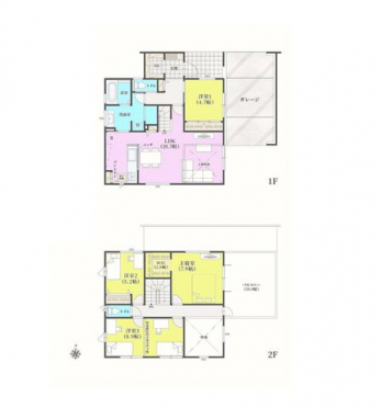 �Ԏ��}�i�̂P�ˌ��j�@4LDK