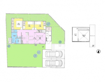 �Ԏ��}�i�̂P�ˌ��j�@3LDK�{���t�g