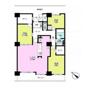 �Ԏ��}�i�̂P�}���V�����j�@3LDK