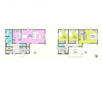 �Ԏ��}�i�̂P�ˌ��j�@3LDK