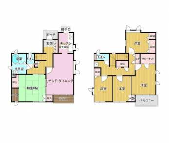 �Ԏ��}�i�̂P�ˌ��j�@5LDK