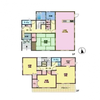 �Ԏ��}�i�̂P�ˌ��j�@4SLDK