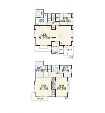 �Ԏ��}�i�̂P�ˌ��j�@3SSLDK