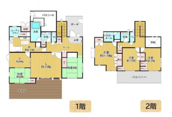 �Ԏ��}�i�̂P�ˌ��j�@5LDK