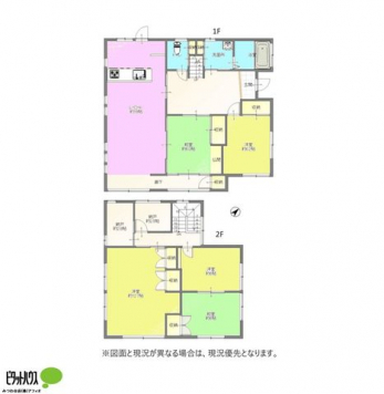 �Ԏ��}�i�̂P�ˌ��j�@5SLDK