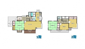 �Ԏ��}�i�̂P�ˌ��j�@4LDK