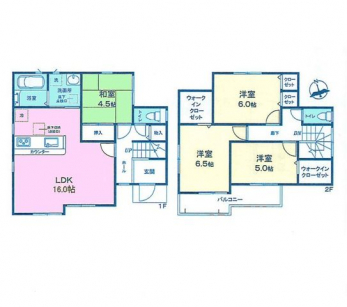 �Ԏ��}�i�̂P�ˌ��j�@4LDK