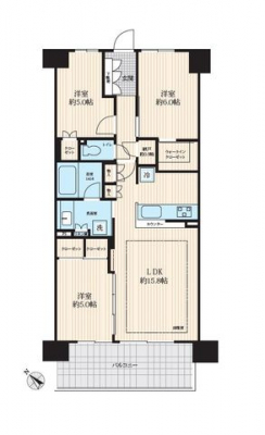 �Ԏ��}�i�̂P�}���V�����j�@3LDK