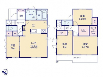 �Ԏ��}�i�̂P�ˌ��j�@4LDK