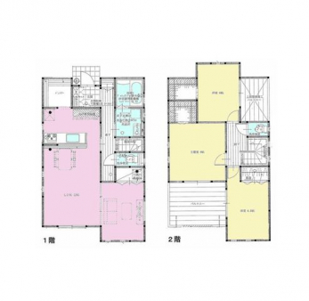 �Ԏ��}�i�̂P�ˌ��j�@3SLDK