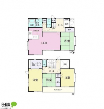 �Ԏ��}�i�̂P�ˌ��j�@4LDK