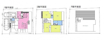 �Ԏ��}�i�̂P�ˌ��j�@4LDK