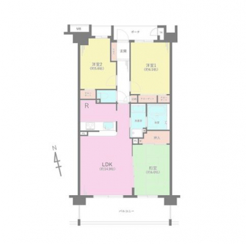 �Ԏ��}�i�̂P�}���V�����j�@3LDK