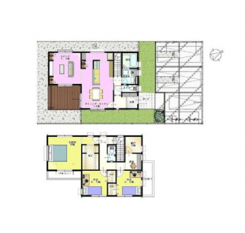 �Ԏ��}�i�̂P�ˌ��j�@3SLDK