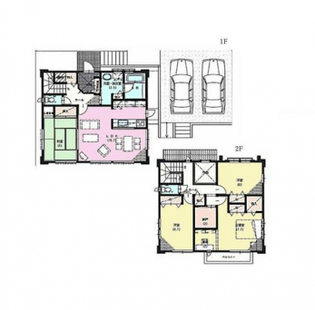 �Ԏ��}�i�̂P�ˌ��j�@4LDK+���ց{�[��