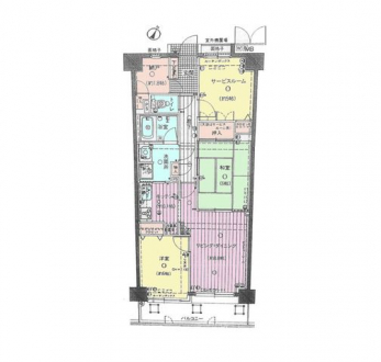 �Ԏ��}�i�̂P�}���V�����j�@3LDK�{�[��