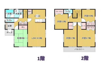 �Ԏ��}�i�̂P�ˌ��j�@5LDK