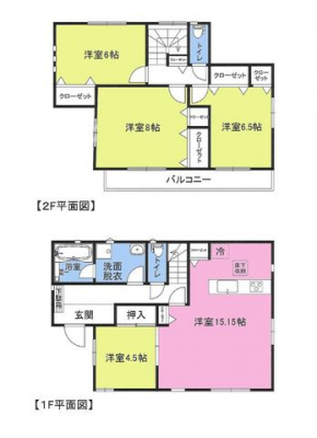 �Ԏ��}�i�̂P�ˌ��j�@4LDK