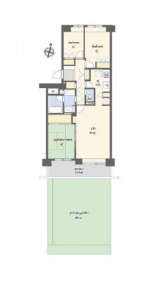 �Ԏ��}�i�̂P�}���V�����j�@3LDK