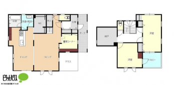 �Ԏ��}�i�̂P�ˌ��j�@3SLDK