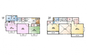 �Ԏ��}�i�̂P�ˌ��j�@3LDK