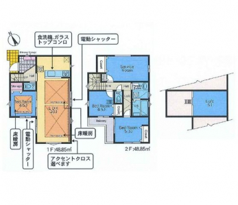 �Ԏ��}�i�̂P�ˌ��j�@3LDK