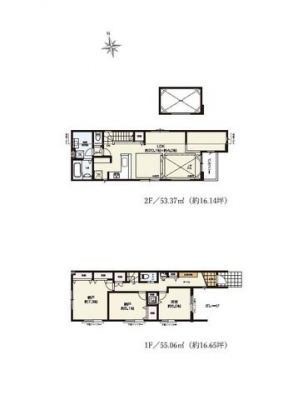 �Ԏ��}�i�̂P�ˌ��j�@1SSLDK