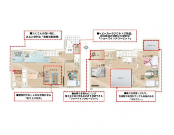 �Ԏ��}�i�̂P�ˌ��j�@4LDK