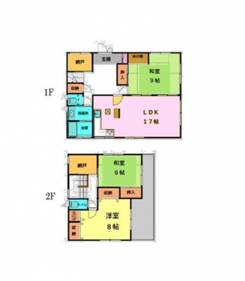 �Ԏ��}�i�̂P�ˌ��j�@3LDK